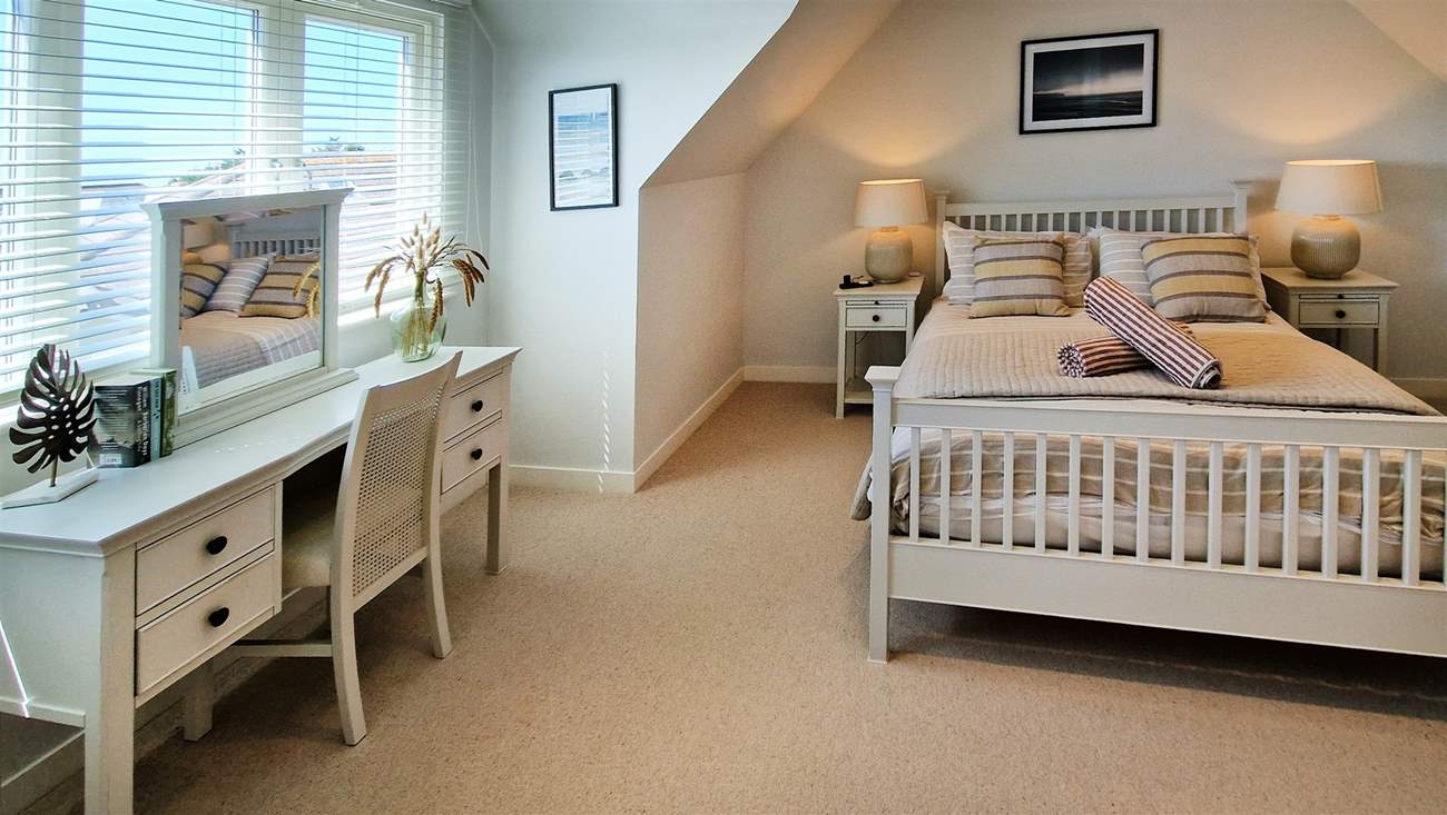 The bedrooms are beautifully crafted.