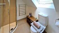 An en suite shower-room. 