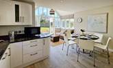 The fabulous kitchen/diner has doors French leading to the garden.  - Thumbnail Image