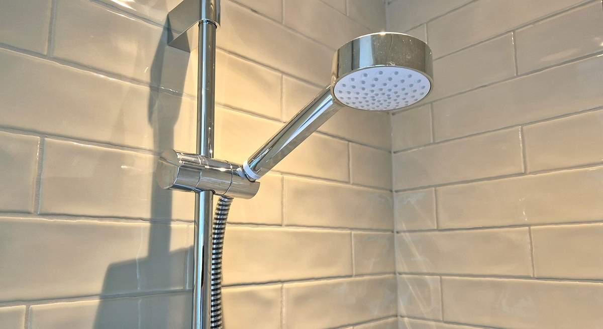 Shower time.
