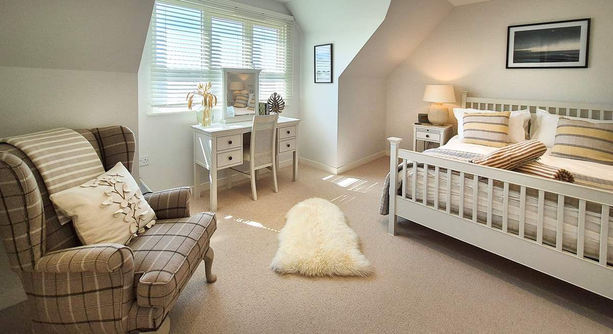 The bedrooms are beautifully crafted. 