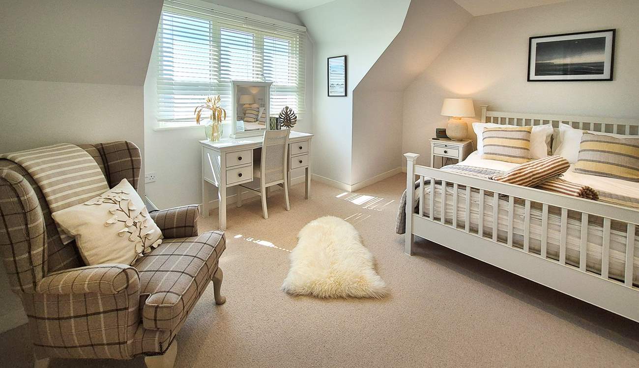 The bedrooms are beautifully crafted. 