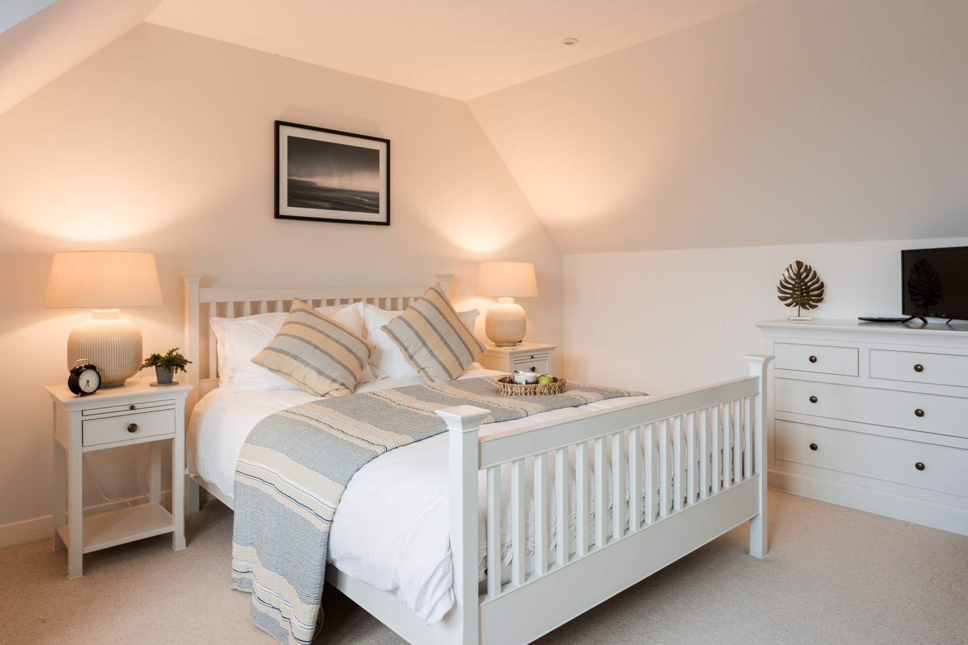 The bedrooms are a delight. 