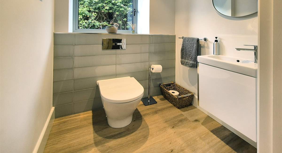 You'll also find a downstairs loo here.
