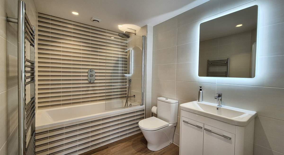 The downstairs bathroom.