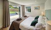 Beautiful bedroom two has double doors leading out to the garden. - Thumbnail Image