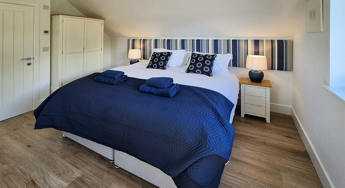 Bedroom 4 can be made up as a twin or a super king.