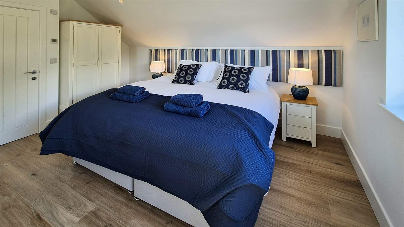 Bedroom 4 can be made up as a twin or a super king.