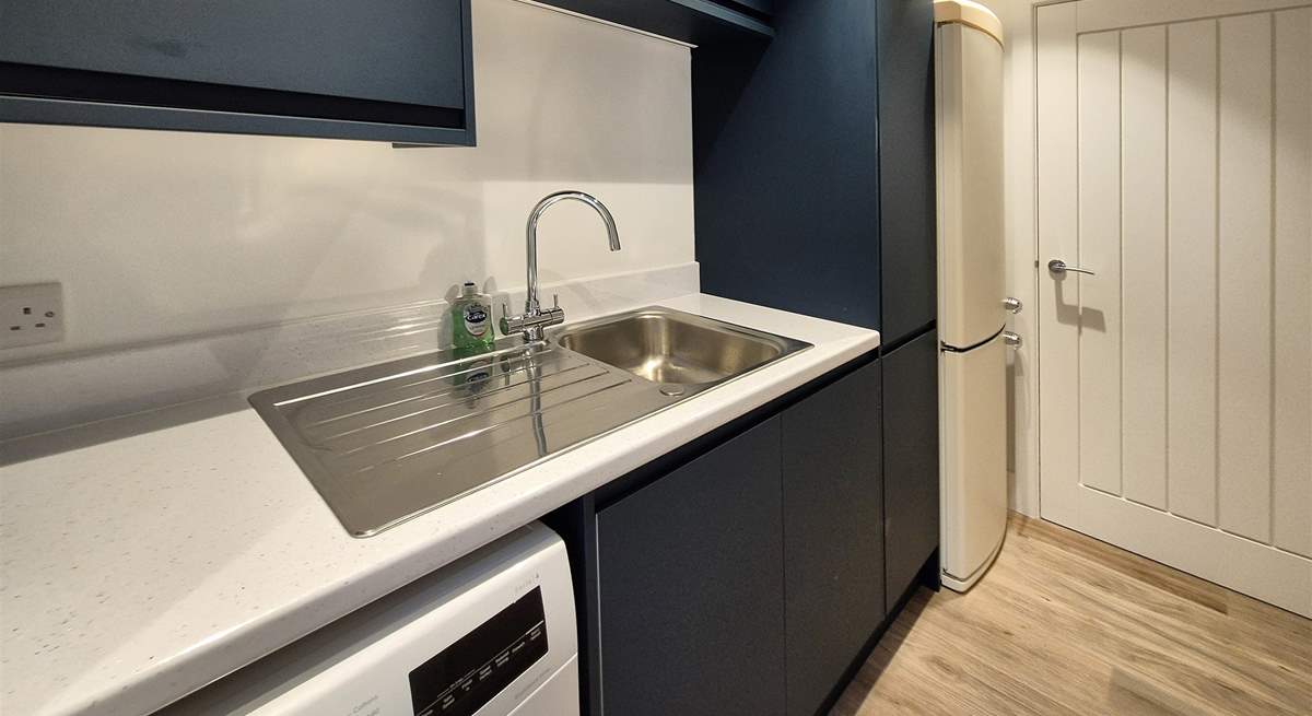 The utility room.