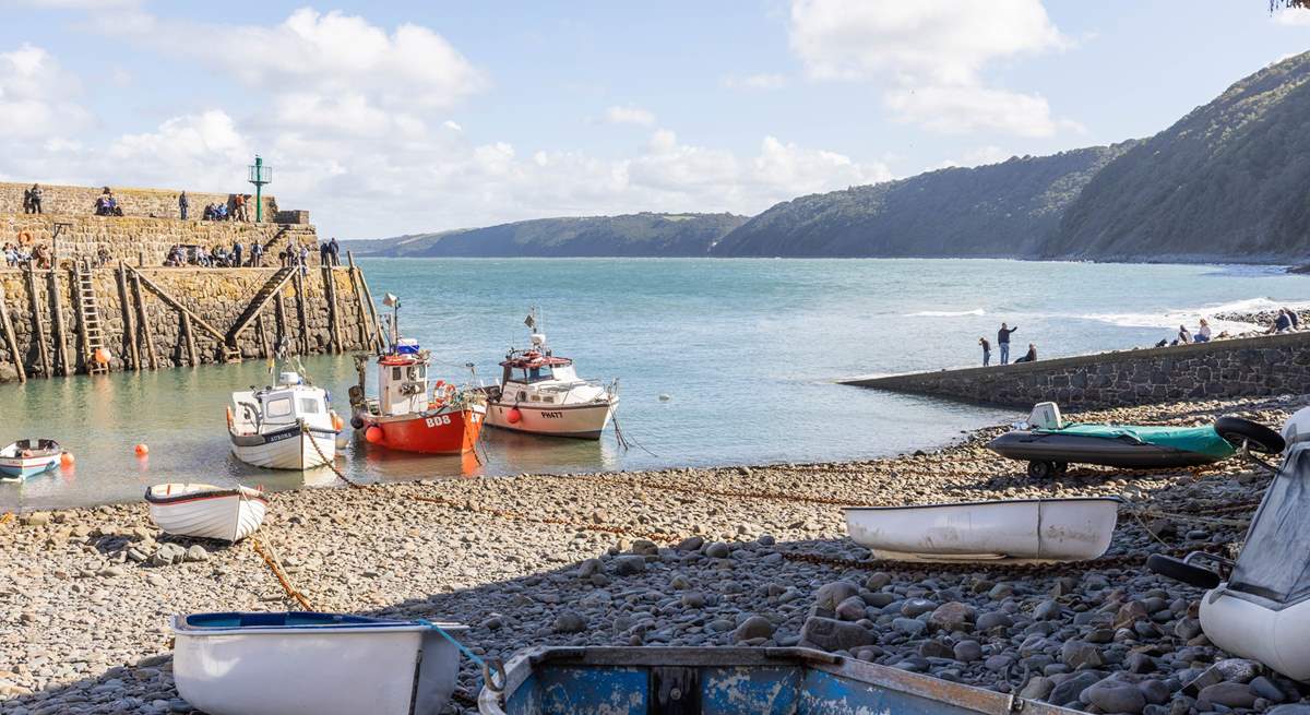 Discover the picturesque fishing village of Clovelly.