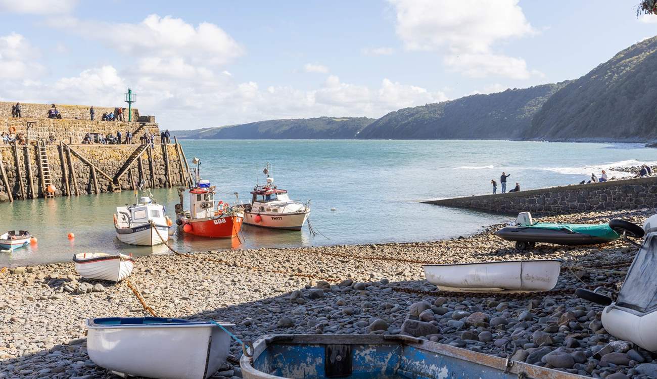 Discover the picturesque fishing village of Clovelly.
