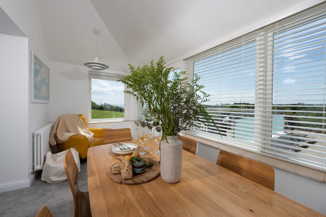 Little Rosemorran Cottage has exceptional views from every window.