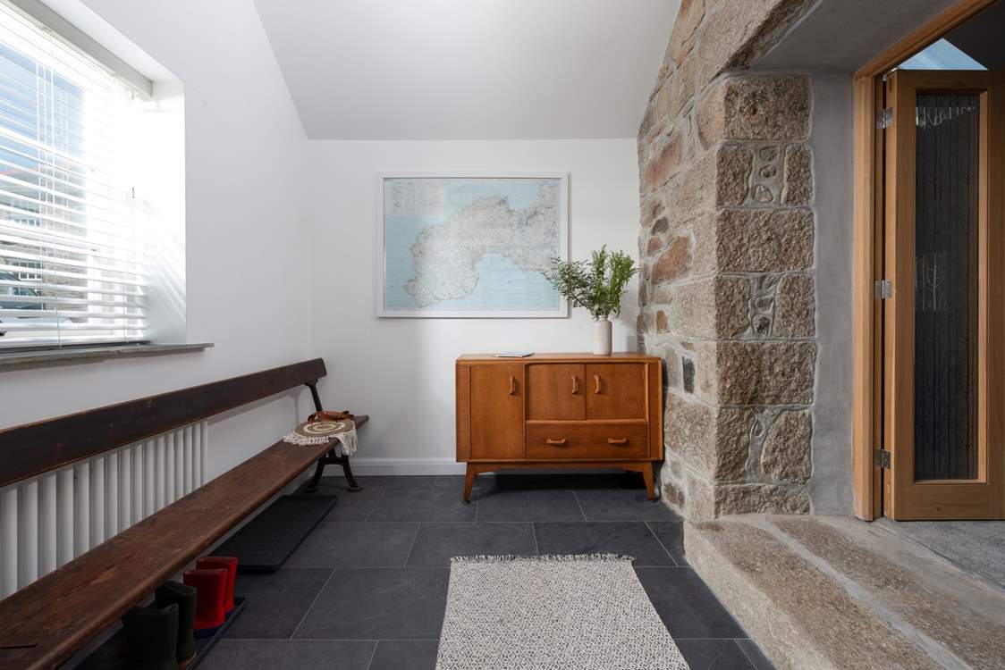 Step up into this stylish home.