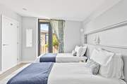 Bedroom 2 has 'zip and link' beds which can be made up as either a super-king double or twins, perfect for children or adults.