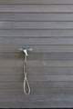 There's a handy outside shower for rinsing those sandy toes.