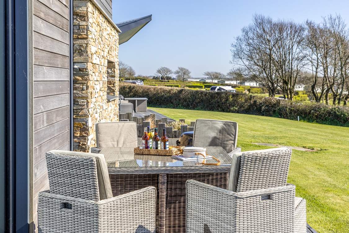 The perfect spot to enjoy an afternoon tipple - well, you are on holiday!