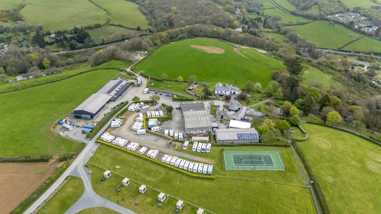 There are plenty of facilities to enjoy allowing the older children freedom. Don't forget to book the tennis court for a family knock around.