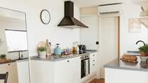 And the fully equipped kitchen has everything you need for your chosen getaway. 