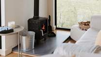 Light the wood-burner for those cosy nights in.