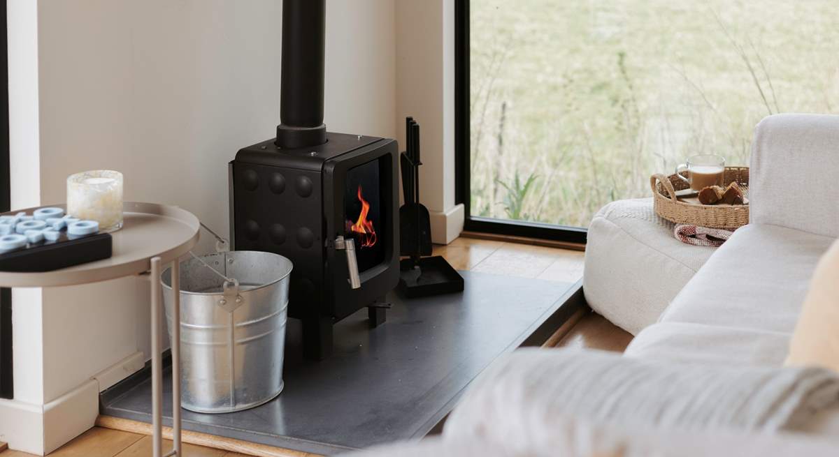 Light the wood-burner for those cosy nights in.