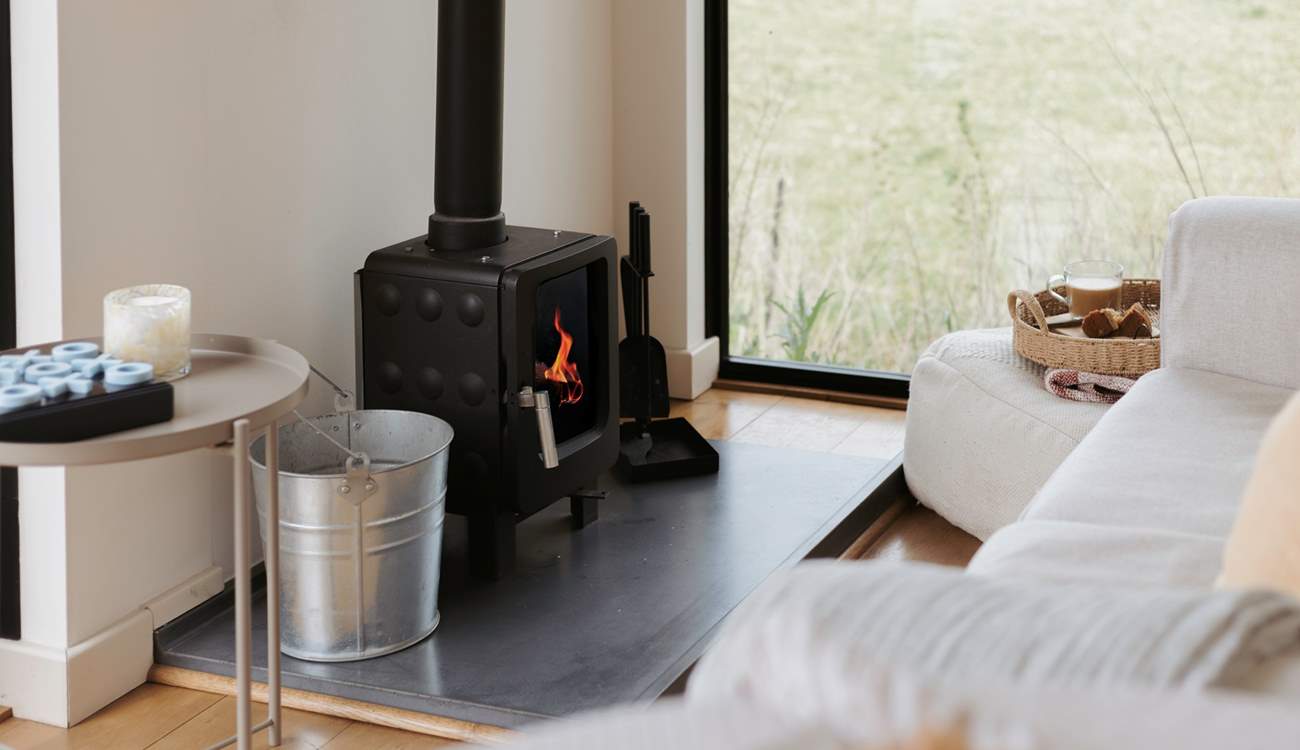 Light the wood-burner for those cosy nights in.