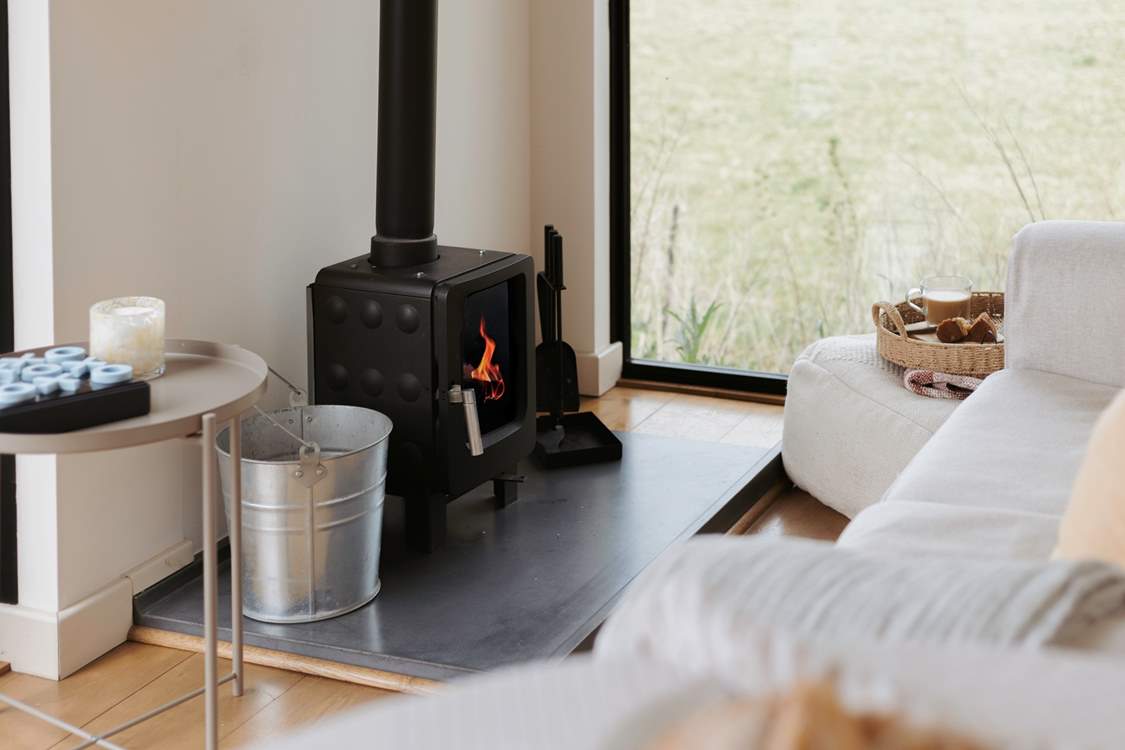 Light the wood-burner for those cosy nights in.