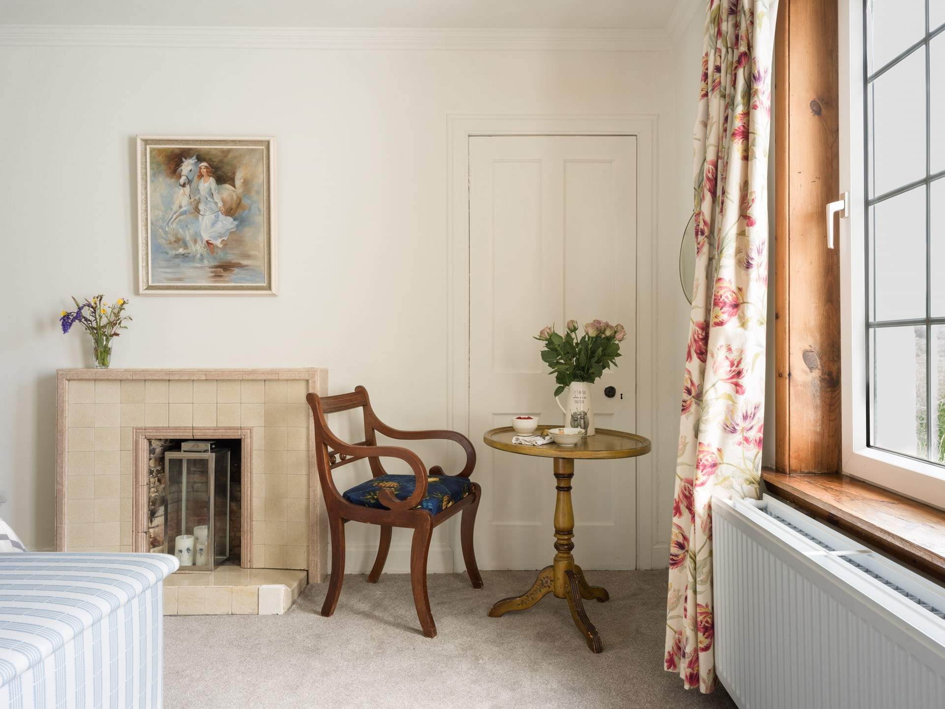 Take tea in the morning before the day begins. 