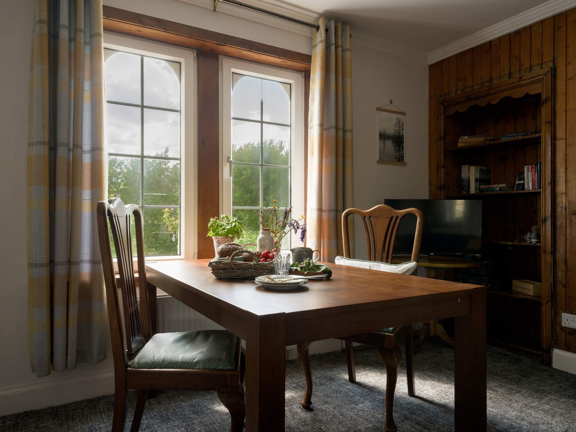 Teatime with a view.