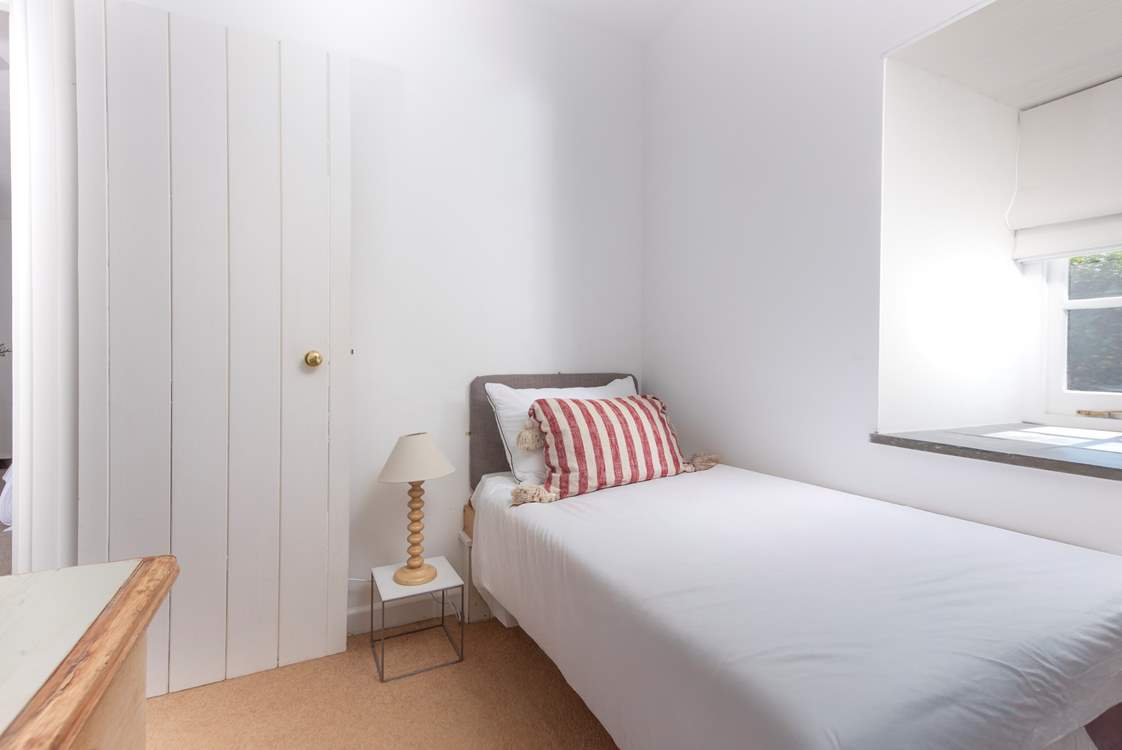 This sweet single room is ideal for young and old alike.