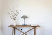 The Mowhay is simply but stylishly furnished, showcased perfectly against the whitewashed walls.