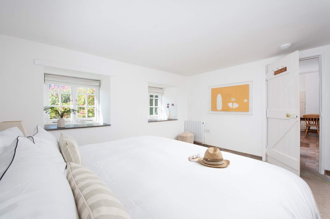 Located on the ground floor, this bedroom is perfect for anyone who might struggle with the stairs.
