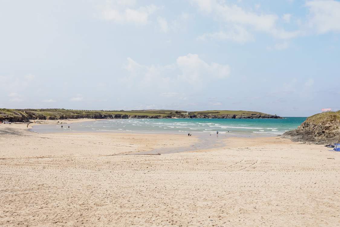 There's a great choice of beaches right on your doorstep, you can try a different one each day.