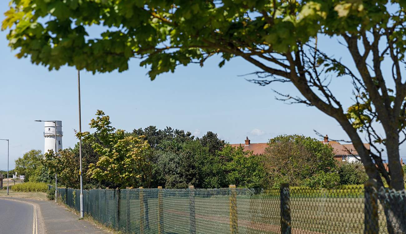 The iconic lighthouse in 'Sunny Hunny' is just a short walk away.
