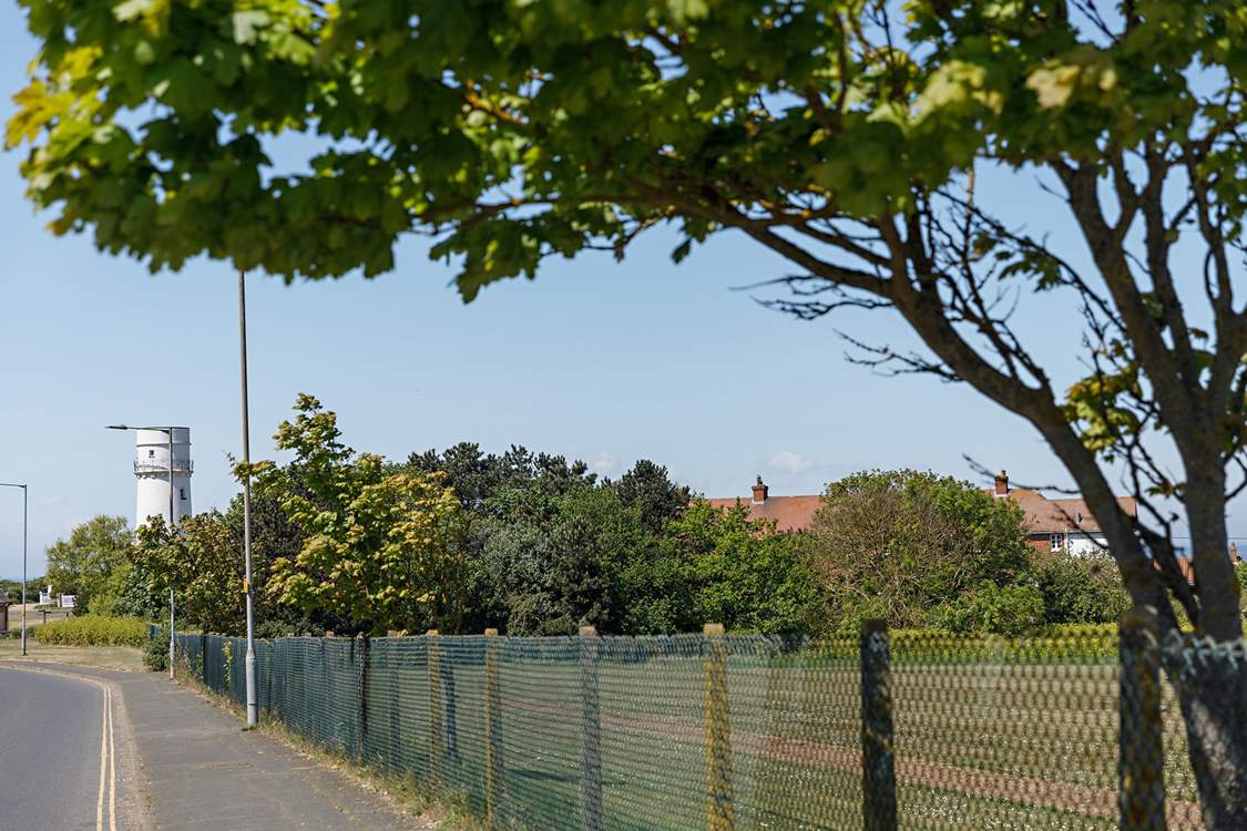 The iconic lighthouse in 'Sunny Hunny' is just a short walk away.