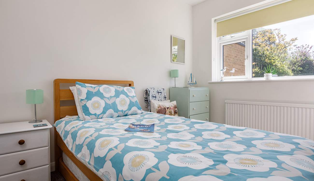 Listen out for the birdsong from the private rear garden.