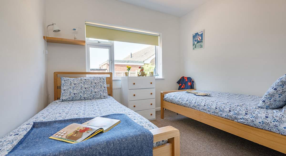 Full size twin beds (3ft) ideal for adults or children.