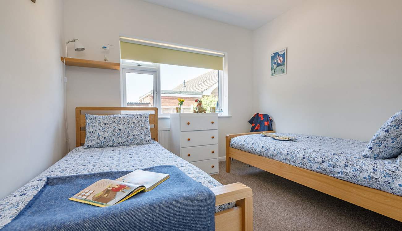 Full size twin beds (3ft) ideal for adults or children.