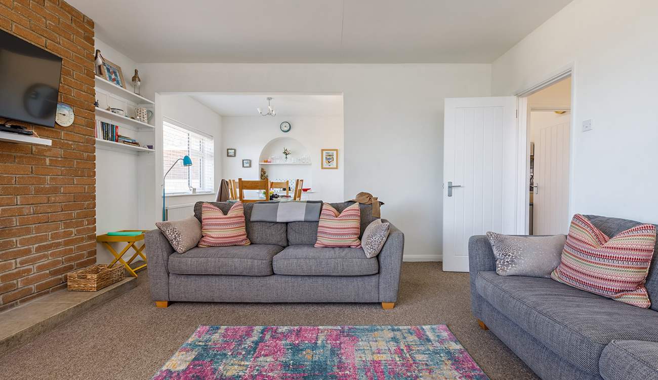 Kick off your shoes and enjoy a family film evening.