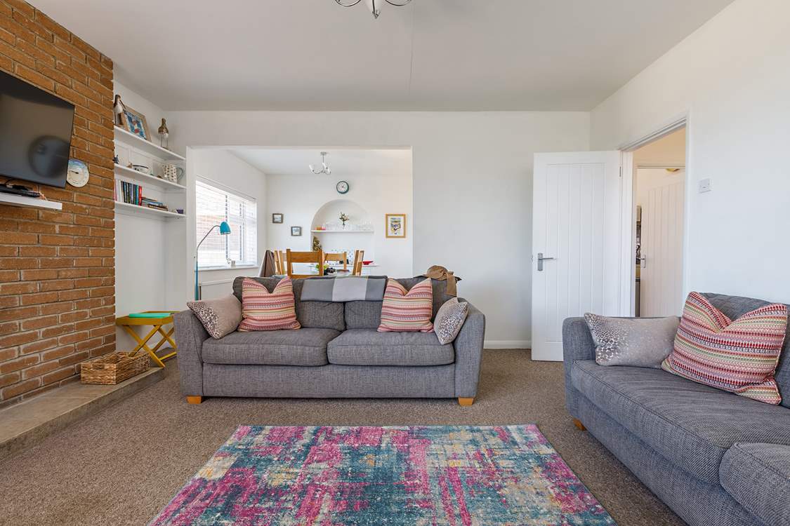 Kick off your shoes and enjoy a family film evening.