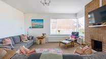 Relax in the comfy sitting-room.