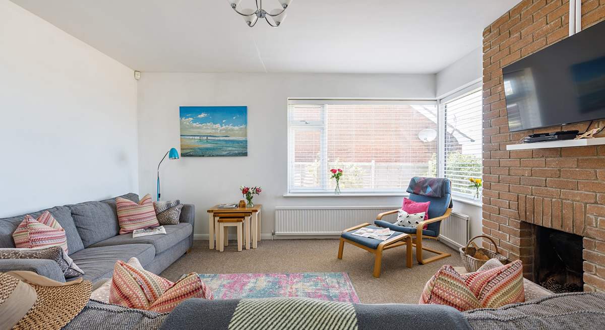 Relax in the comfy sitting-room.