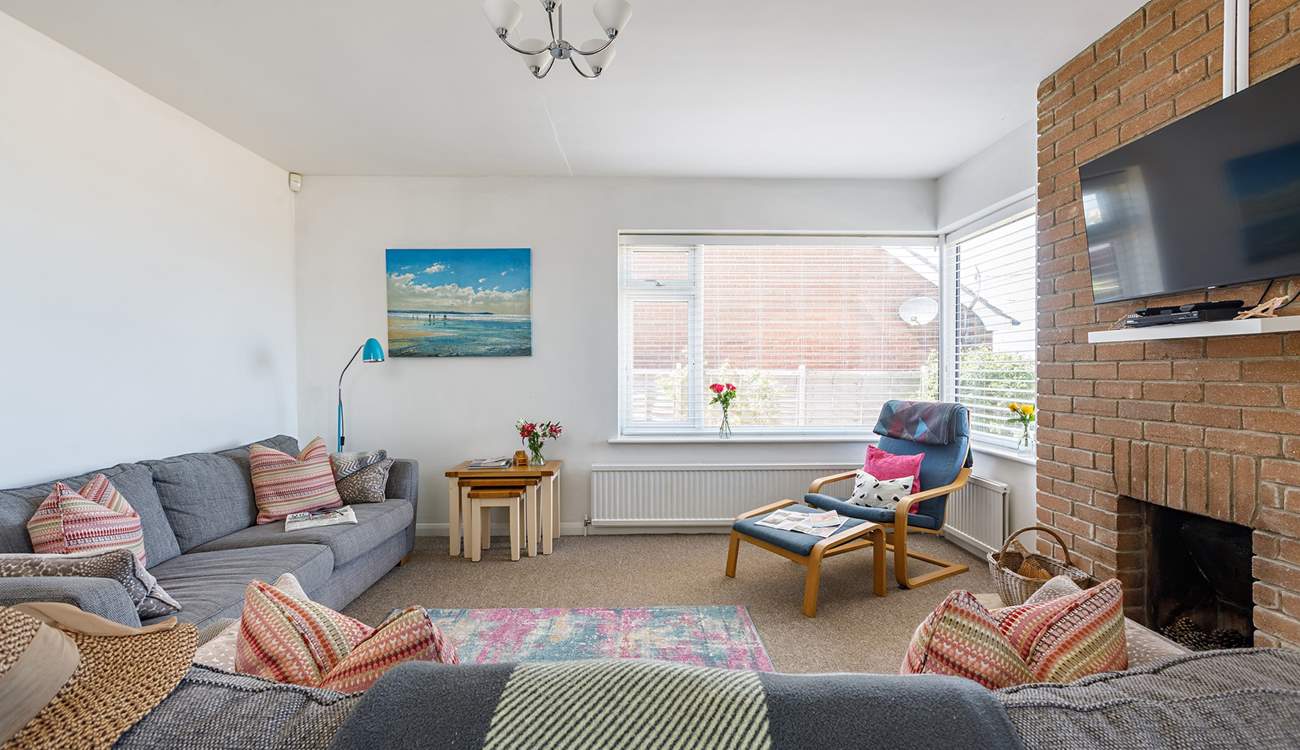 Relax in the comfy sitting-room.