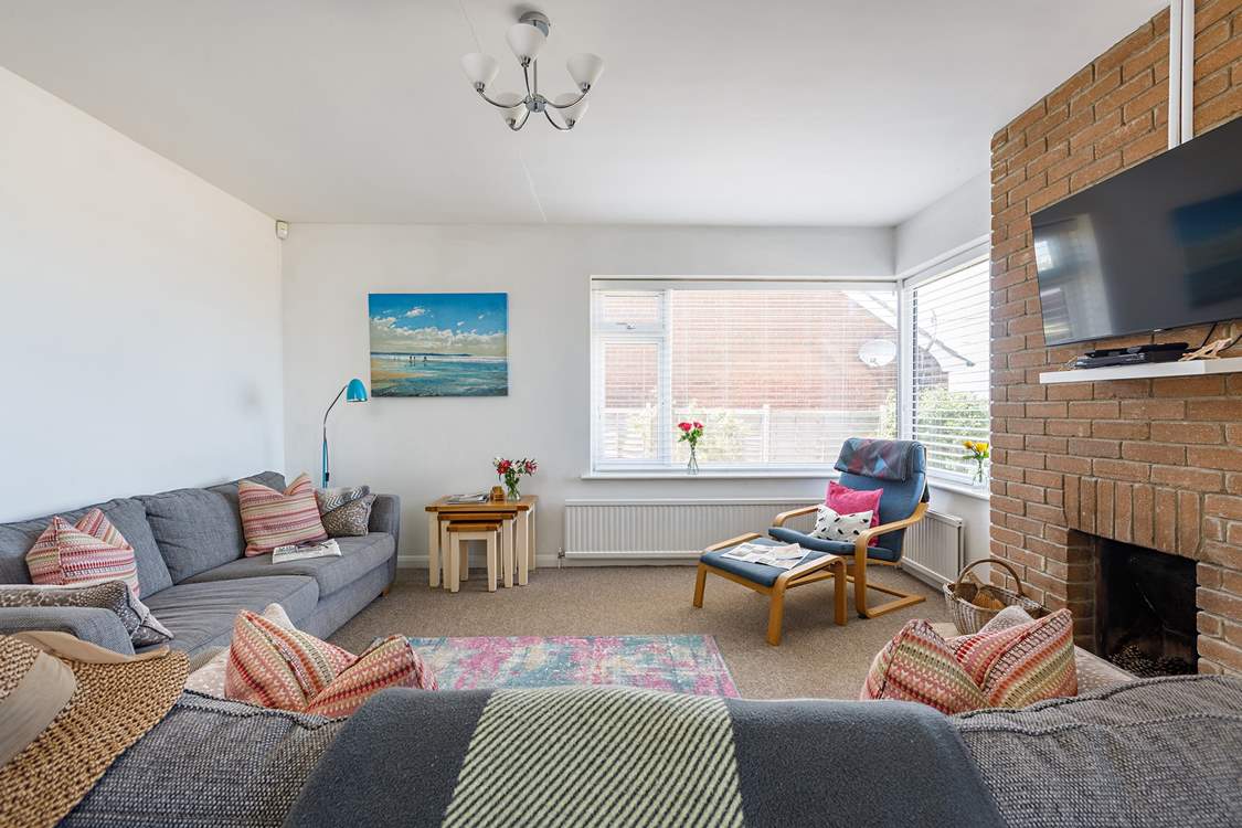 Relax in the comfy sitting-room.