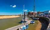 Take the Coasthopper bus and explore Wells-next-the-Sea, a hot-spot for 'crabbing'. - Thumbnail Image