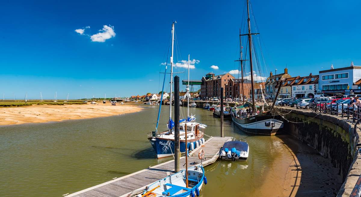 Take the Coasthopper bus and explore Wells-next-the-Sea, a hot-spot for 'crabbing'.