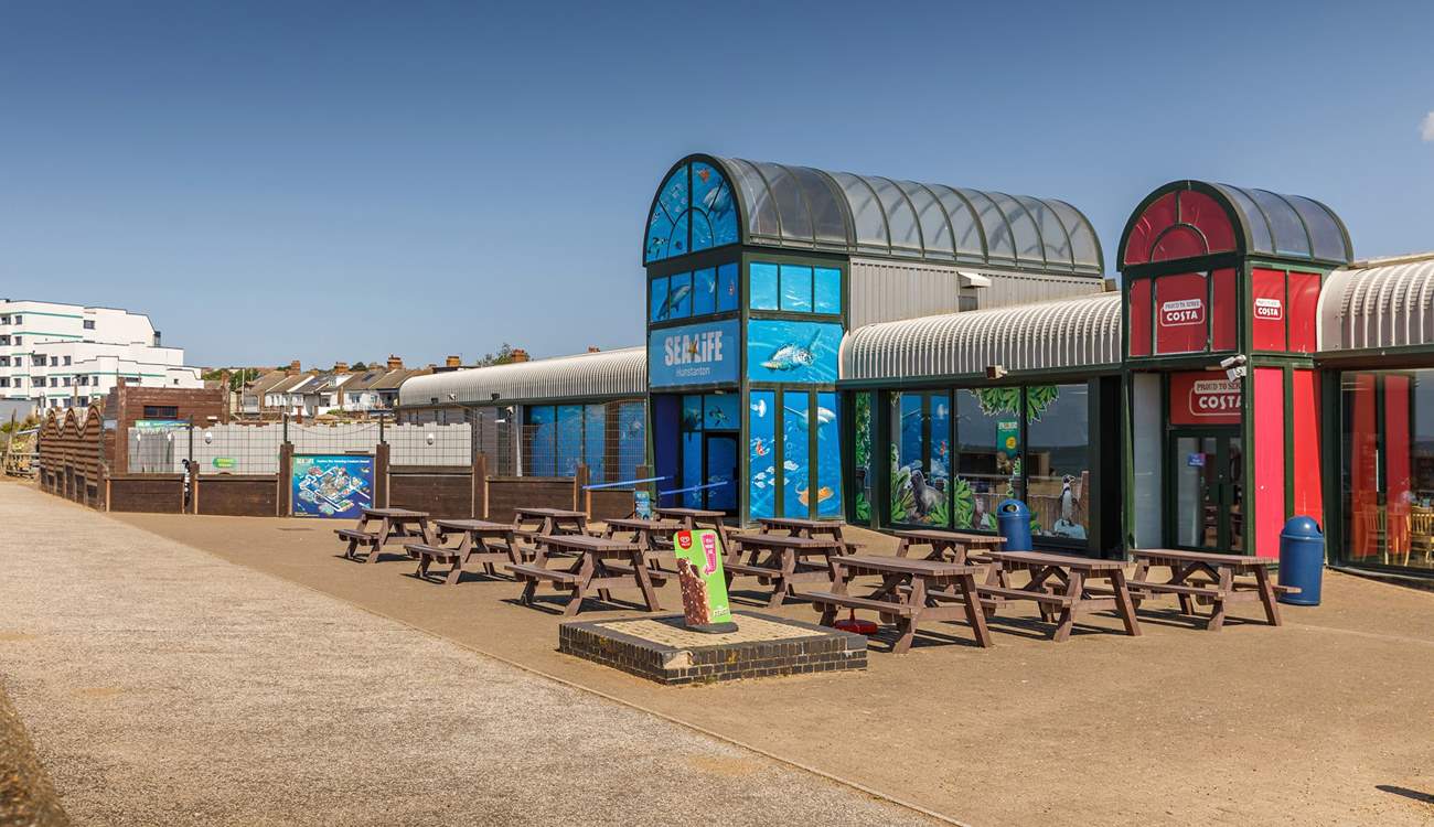 Youngsters can enjoy a trip to the popular Sea Life Centre.