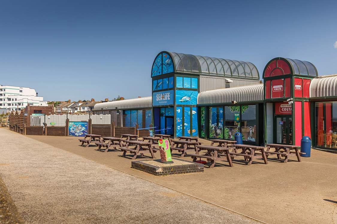 Youngsters can enjoy a trip to the popular Sea Life Centre.