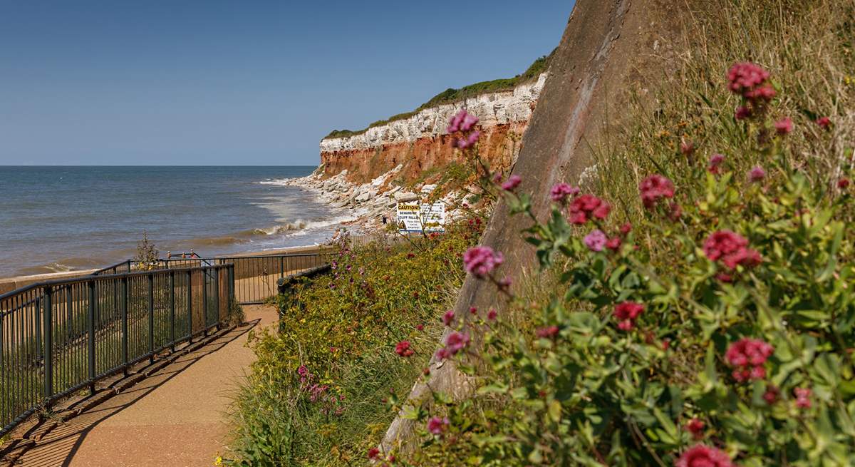 Explore the coastal path from Hunstanton, please do check the tide table first.