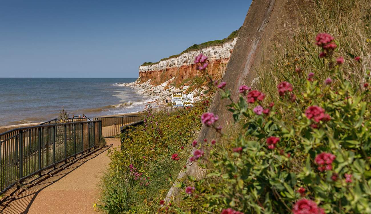 Explore the coastal path from Hunstanton, please do check the tide table first.