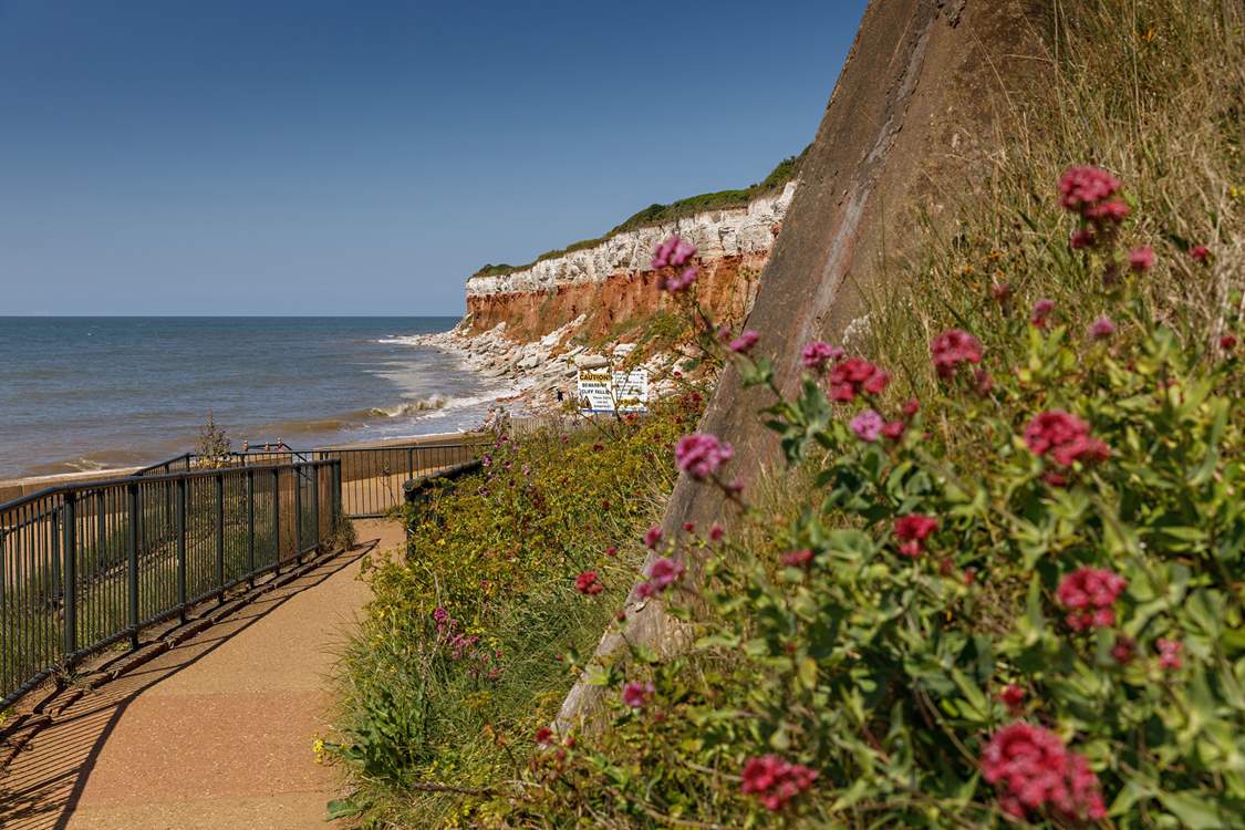 Explore the coastal path from Hunstanton, please do check the tide table first.